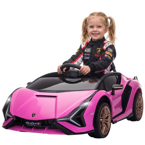 Homcom lamborghini sian 12v - lamborghini,