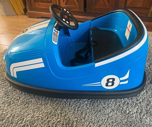 Blue kids electric ride - blue, ride-on